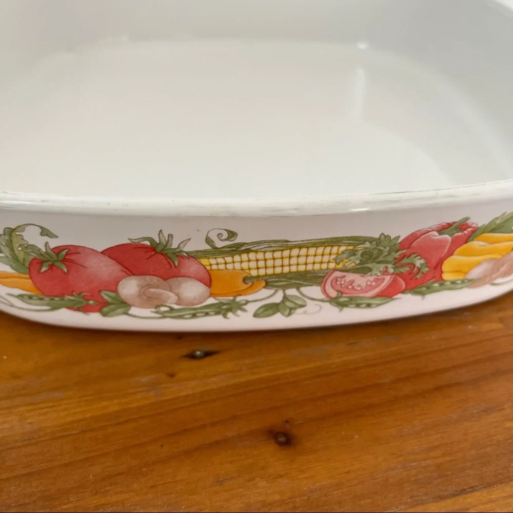 Vintage Corningware Garden Harvest - Picture 6 of 7